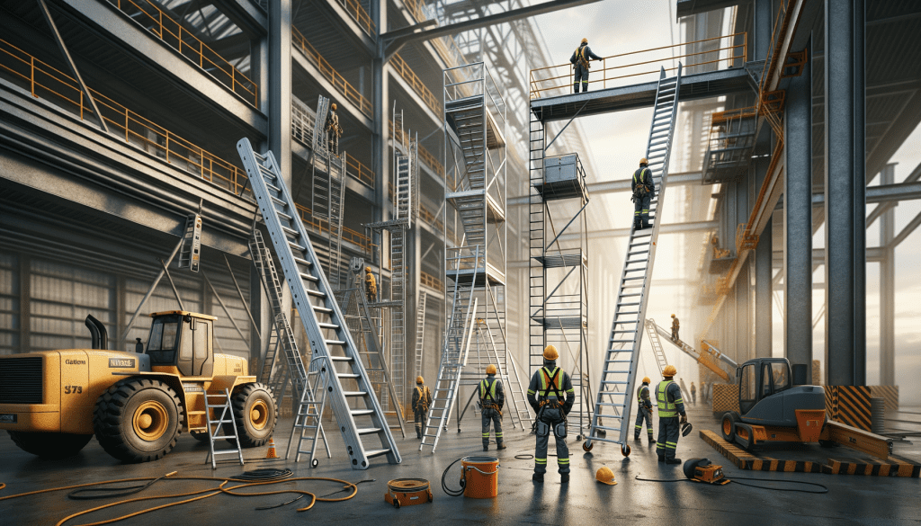 tipos de escaleras para trabajo en alturas - Armaq