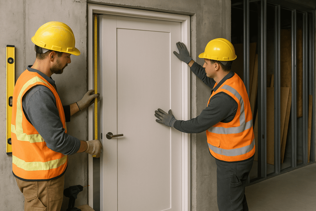 cuánto mide una puerta - Armaq
